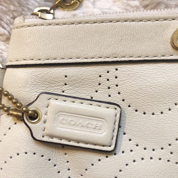 Coach Wristlet with Gold Accents - Picture 3 of 6